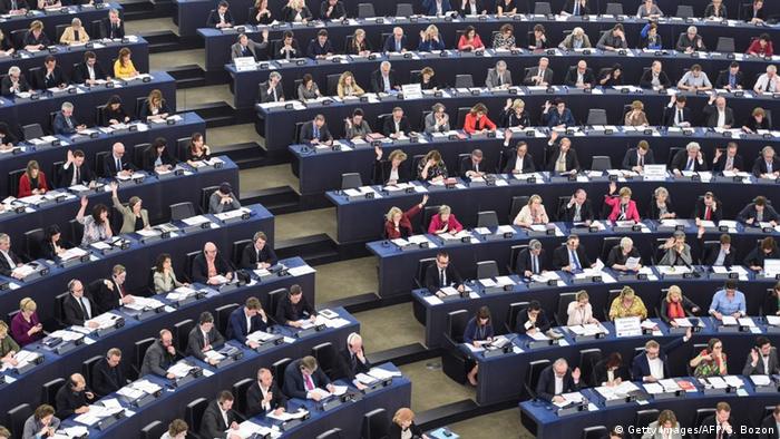 Europaparlament Brexit Debatte (Getty Images/AFP/S. Bozon)