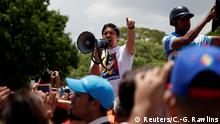 Venezuela vor Zerreißprobe | Opposition und Polizei geraten aneinander