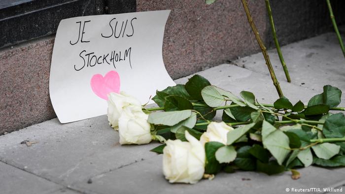 Schweden - Stockholm nach dem Anschlag (Reuters/TT/A. Wikllund)