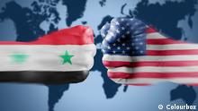 Fahnen Syrien USA