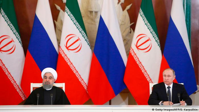 Russland Wladimir Putin und Hassan Rouhani in Moskau (Getty Images/AFP/S. Karpukhin)