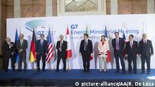Italien G7 Treffen der Energieminister in Rom