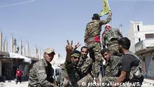 Syrien YPG in Rakka
