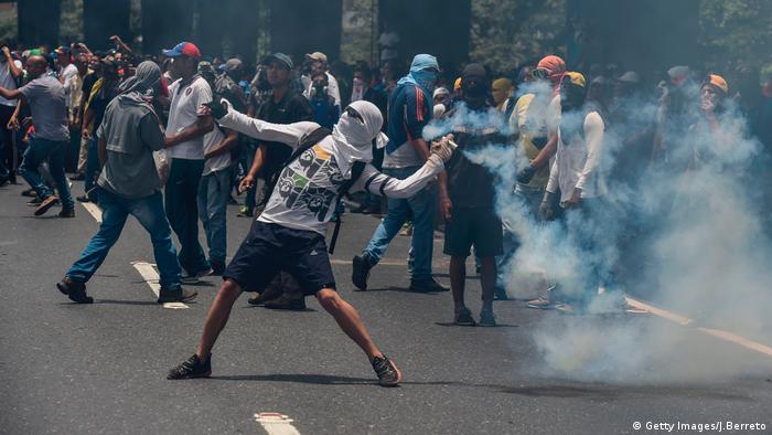 Venezuela Opposition Marsch Protest Demo (Getty Images/J.Berreto)