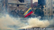 Venezuela Schwere Ausschreitungen bei Protesten