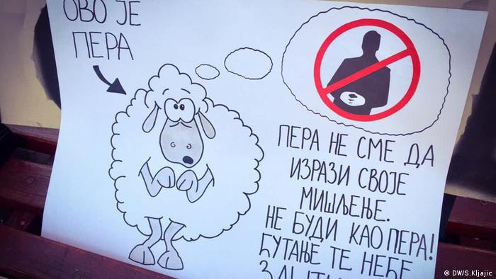 Serbien Proteste (DW/S.Kljajic)