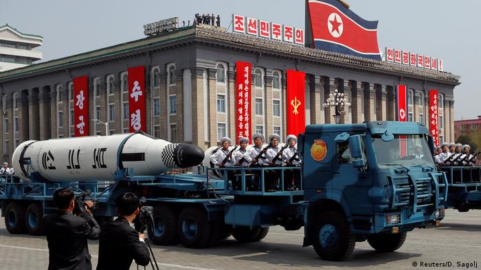 Nordkorea Pukkuksong balistische Rakete 