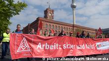 Deutschland 1. Mai in Berlin - DGB-Demonstration
