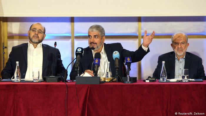 Khaled Meshaal politischer Führer der militanten palästinensischen Hamas (Reuters/N. Zeitoon)