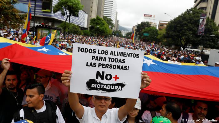Venezuela Caracas Demonstrationen (Reuters/C. G. Rawlins)