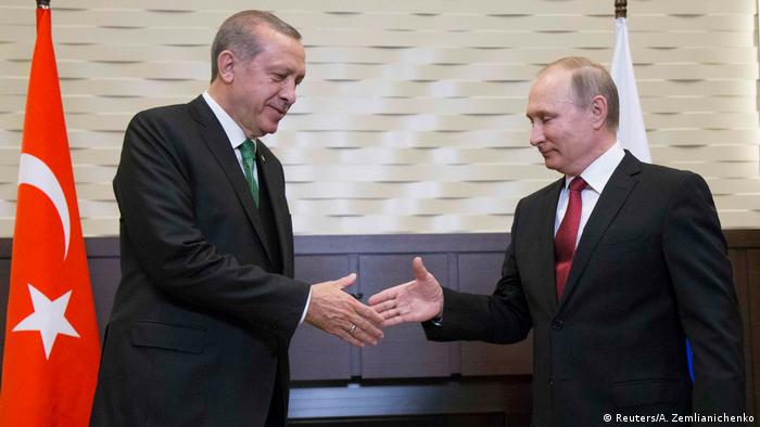 Russland Türkei - Präsidenten Putin & Erdogan in Moskau (Reuters/A. Zemlianichenko)