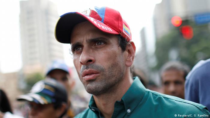 Venezuela Oppositionsführer Henrique Capriles (Reuters/C. G. Rawlins)
