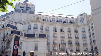 Belgien Das Hotel Conrad (Getty Images/AFP/H. Vergult)
