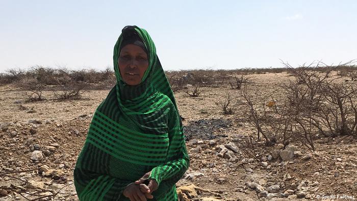 Sara Hawadle in drought-stricken Somaliland (photo: Arndt Peltner)