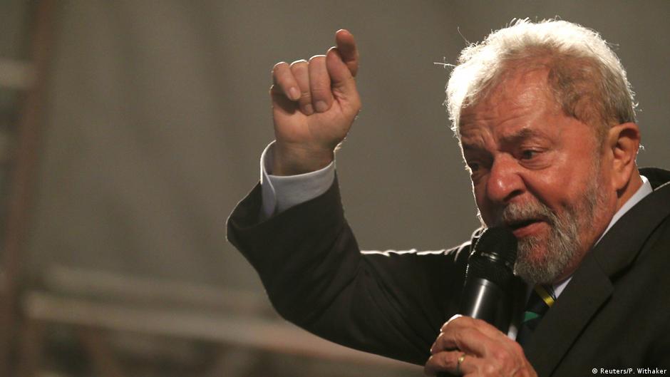 Image result for Brazil's ex-president Lula starts campaign despite corruption trial