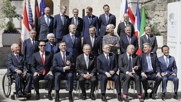 Treffen der G7-Finanzminister und -Notenbankchefs (Picture alliance/dpa/A. Medichini/AP)