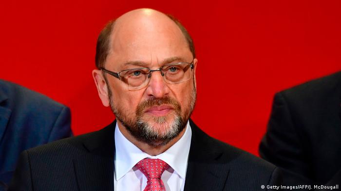 Berlin SPD-Chef Martin Schulz nach NRW Landtagswahl (Getty Images/AFP/J. McDougall)