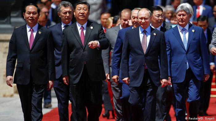 China Gipfel Neue Seidenstraße in Peking (Reuters/D. Sagoli)