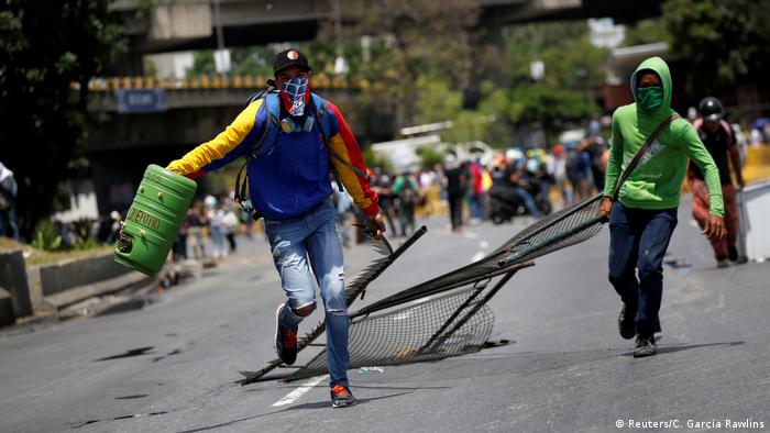 Venezuela Erneut Proteste gegen die Regierung (Reuters/C. Garcia Rawlins)