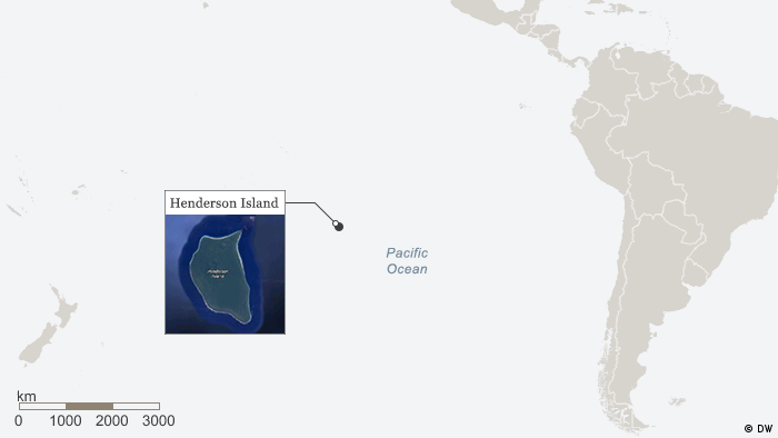 Karte Henderson Island ENG