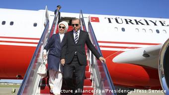 Erdogan kommt in Washington an