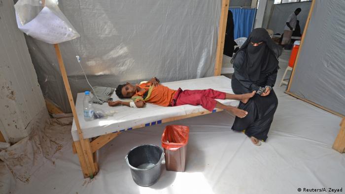 Jemen Hodeidah Cholera Ausbruch (Reuters/A. Zeyad)