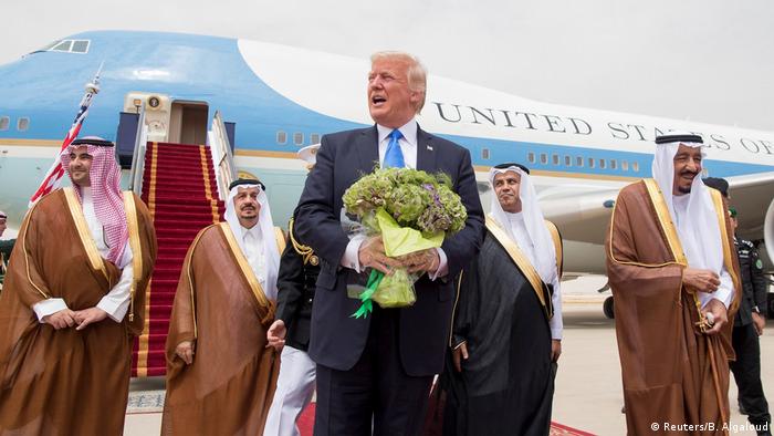Donald Trump in Saudi Arabien (Reuters/B. Algaloud)