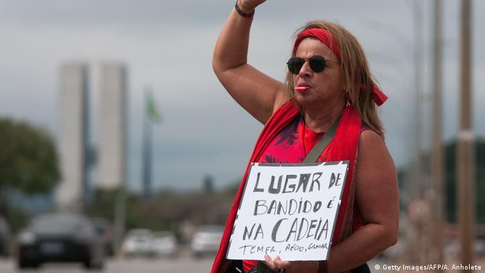 Brasilien Proteste gegen Temer mit geringer Beteiligung