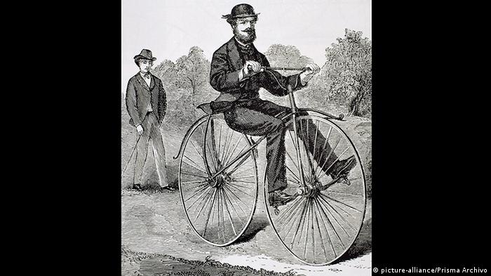200 Jahre Fahrrad XIX Jahrhundert (picture-alliance/Prisma Archivo)