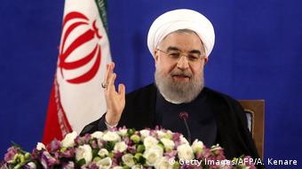 Iran Präsident Hassan Rohani (Getty Images/AFP/A. Kenare)