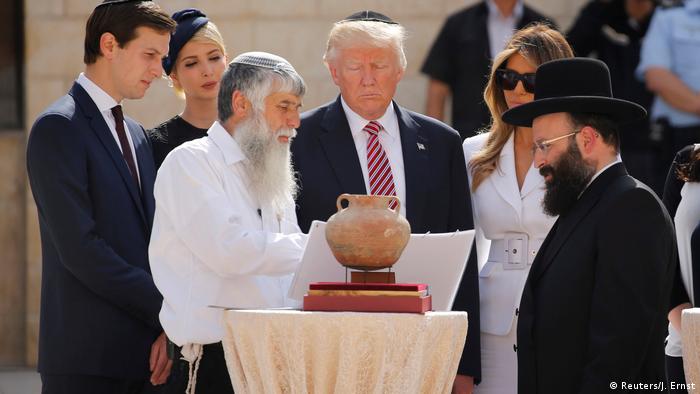 Israel US-Präsident Donald Trump Besuch der Klagemauer in Jerusalem (Reuters/J. Ernst)