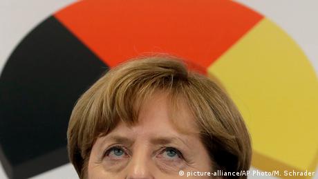 Deutschland Angela Merkel PK in München (picture-alliance/AP Photo/M. Schrader)