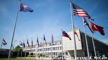 Belgien Gebäude des Hauptquartiers der NATO