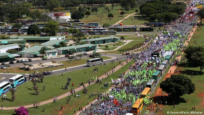Brasilien Proteste Demonstration Temer (Reuters/Paulo Whitaker)