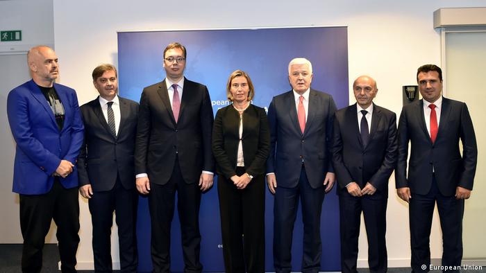 HRVP Mogherini trifft Premierminister des westlichen Balkans (European Union)