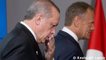Belgien Tusk empfängt Erdogan in Brüssel