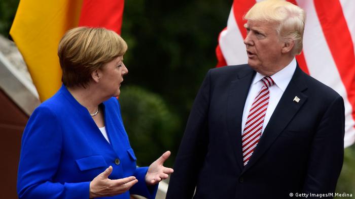 O que Trump pensa sobre a Alemanha?
