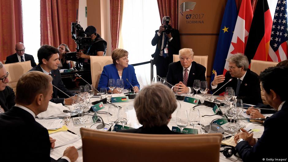 G7 Gipfel runder Tisch 