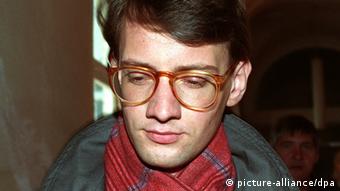 Ο Ματίας Ρουστ λογοδοτεί το 1991 στο Αμβούργο για απόπειρα ανθρωποκτονίας (picture-alliance/dpa)