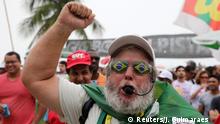 Proteste gegen Brasiliens Präsidenten Michel Temer in Rio de Janeiro
