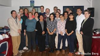 Grupo de investigadores del programa trAndes, reunidos en Cuzco, Perú. (2016).