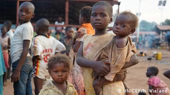 Angola flüchtchtlings Kinder aus Kongo (UNICEF/N. Wieland)