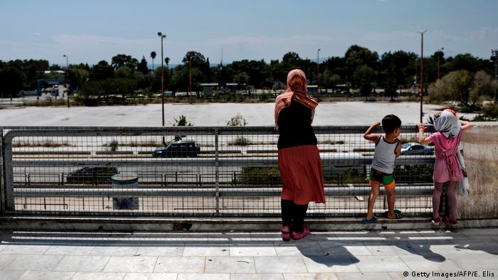 Griechenland Flüchtlingslager Hellinikon (Getty Images/AFP/E. Elis)