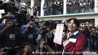 Mexiko Wahlen (Picture alliance/AP Photo/D. Aguilar/Morena)