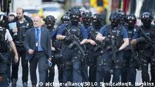 London Terror Bewaffnete Polizei 
