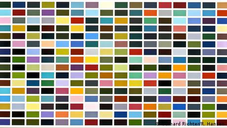 «256 χρώματα» είναι ο τίτλος ενός από τα πιο γνωστά μοτίβα του σημαντικού Γερμανού εικαστικού Γκέρχαρντ Ρίχτερ. O πίνακας της φωτογραφίας αποτελεί μια από πρώτες εικαστικές απόπειρες του Ρίχτερ σε αυτό το πρωτότυπο στιλ (1974). Ο ίδιος εξέλιξε το ίδιο θέμα σε βάθος χρόνου και κάθε τόσο παρουσίαζε διάφορες εκδοχές του. 