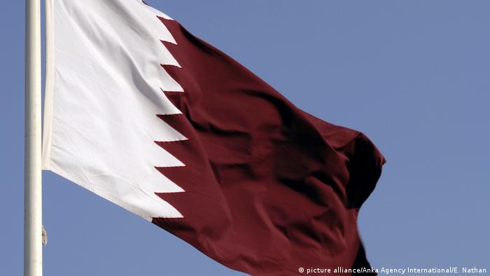 Symbolbild - Katar - Flagge (picture alliance/Anka Agency International/E. Nathan)
