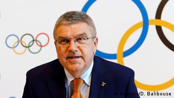 Schweiz Lausanne IOC-Treffen - Pr?sident Thomas Bach (Reuters/D. Balibouse)