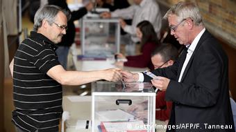 Frankreich Wahlen Nationalversammlung (Getty Images/AFP/F. Tanneau)