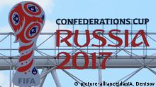 Russland Vorbereitung FIFA Confederations Cup 2017 in Moskau